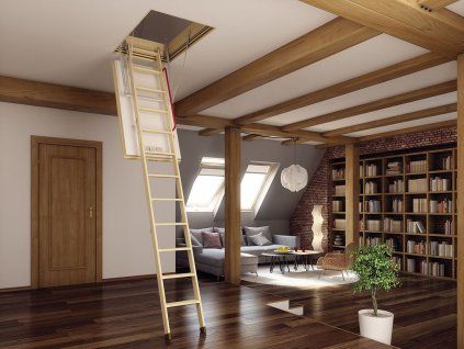 Půdní schody FAKRO LWE Energy Efficient